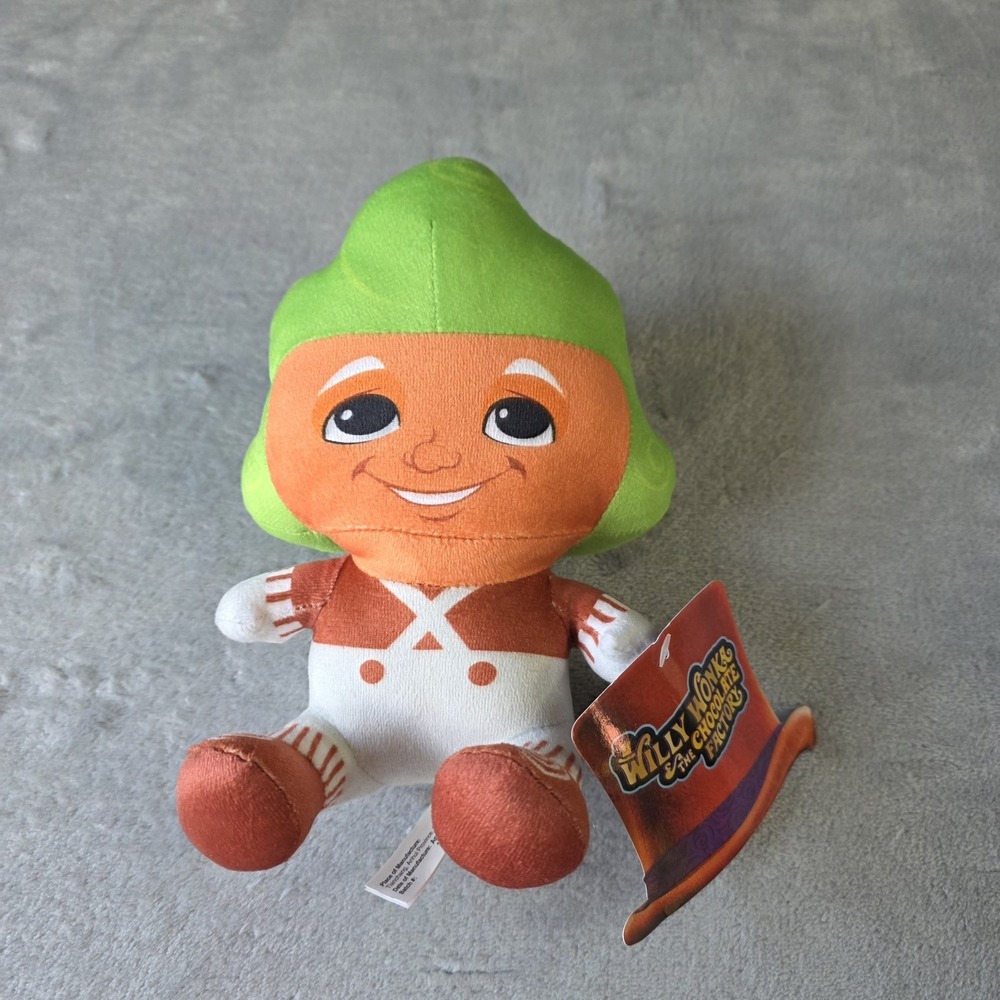 7" Willy Wonka & the Chocolate Factory Oompa Loompa Plush Toy